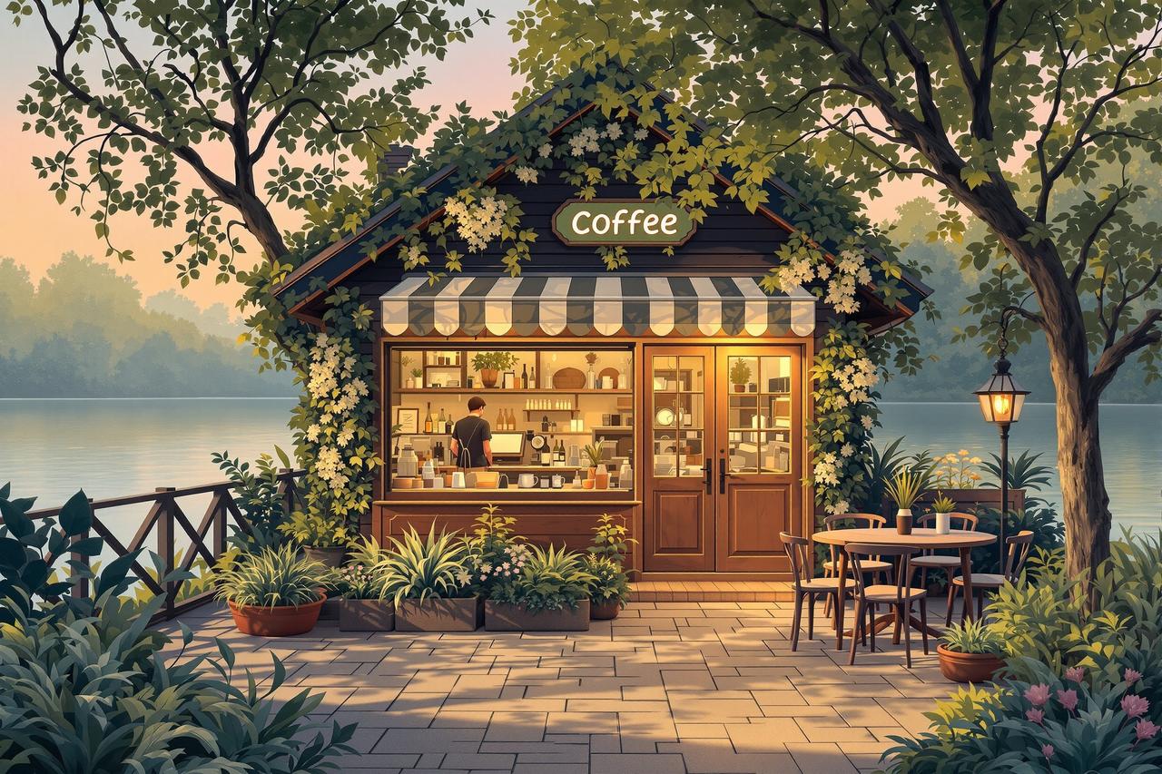 黄果短剧 - 河畔咖啡屋