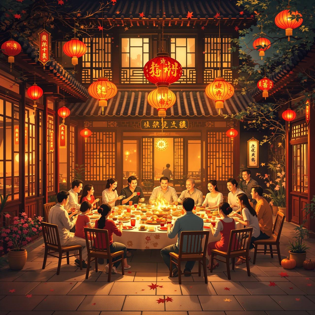 黄果短剧 - 河畔人家 第50集 · 团圆饭