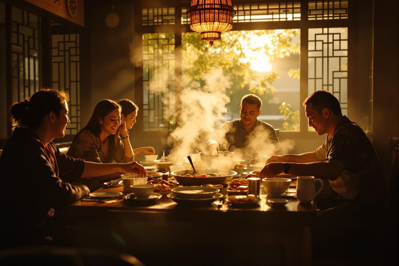 黄果短剧 - 河畔美食 · 舌尖上的温情
